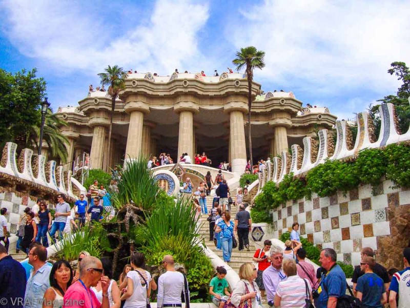 Park Guell in Barcelona, Spain -- VRAI Magazine