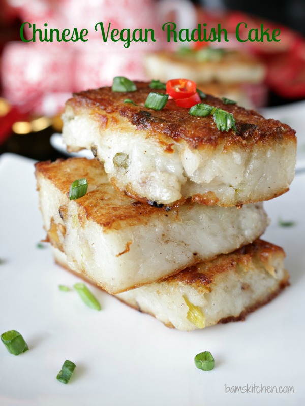 Chinese Vegan Radish Cake -- VRAI Magazine