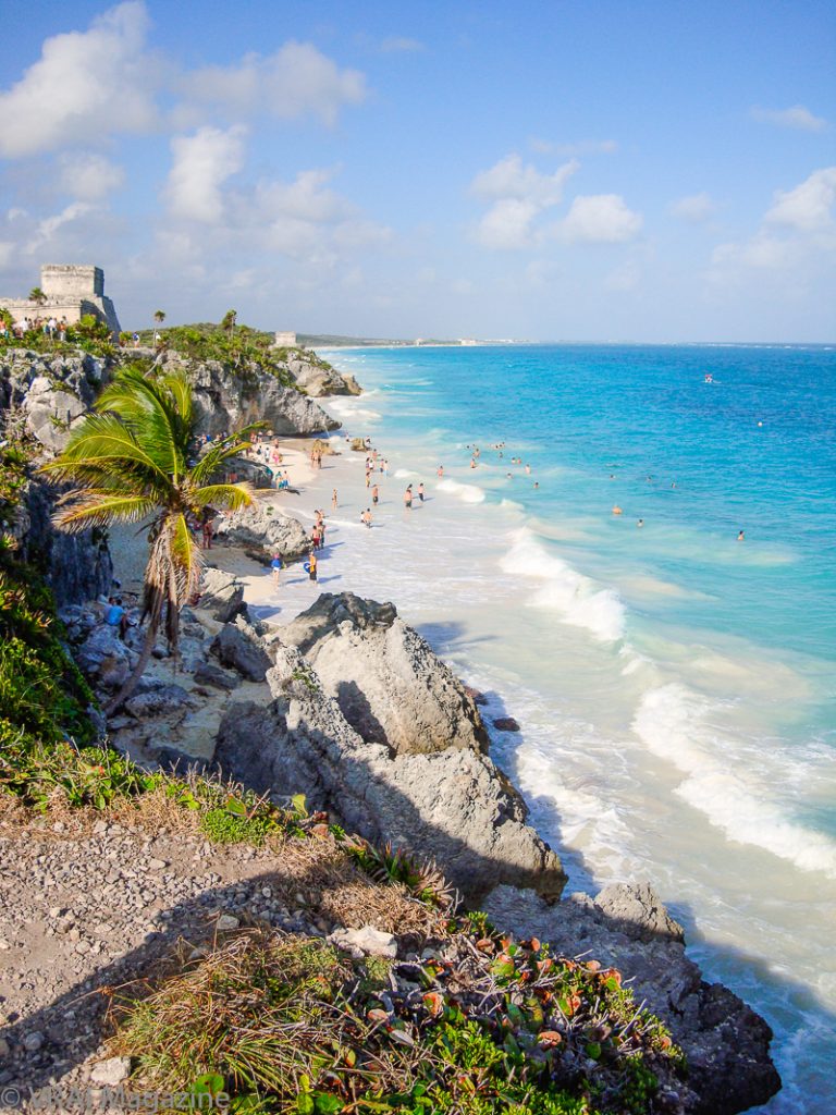 Beach at Tulum Ruins, Cozumel, Mexico -- VRAI Magazine