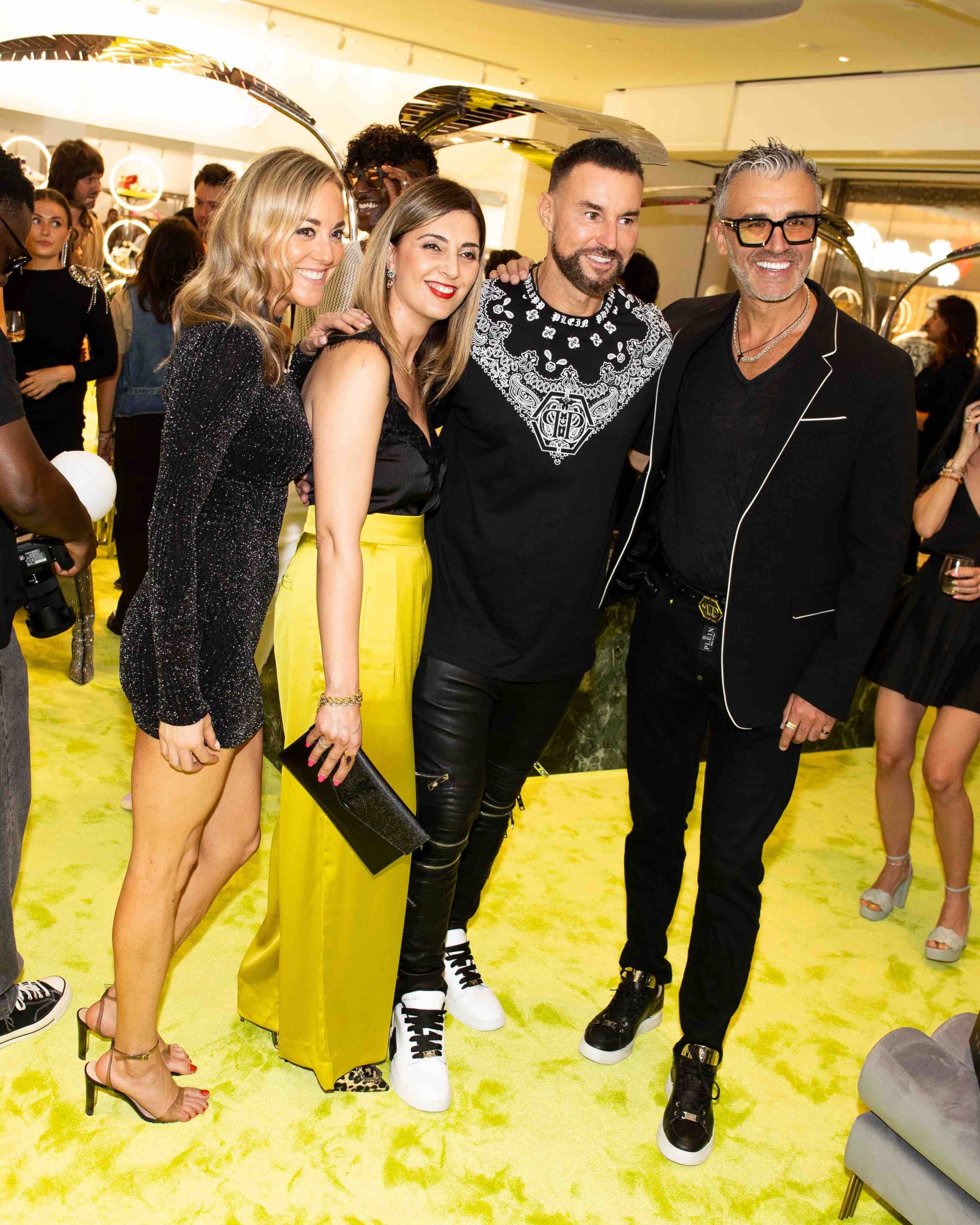 Philipp Plein opens up his new boutique at the Los Angeles Beverly