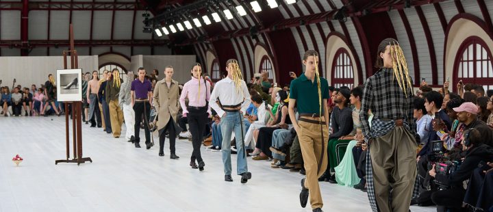 Loewe Men's Spring/Summer 2025 at Paris Fashion Week Men's