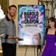 Zachary Levi and Zooey Deschanel, Harold and the Purple Crayon event at the Library of Congress
