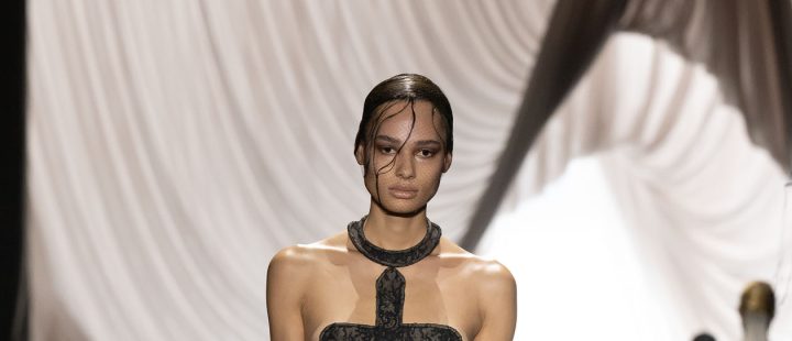 Jean Paul Gaultier Couture SS25 by Ludovic de Saint Sernin at Haute Couture Week