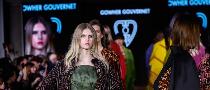 Yoland Fashion House and Göwher Gouvernet at the Oriental Fashion Show at Milan Fashion Week