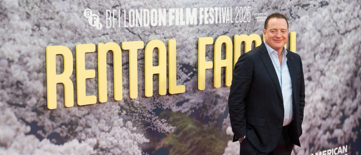 Brendan Fraser at "Rental Family" Premiere BFI London Film Festival 2025