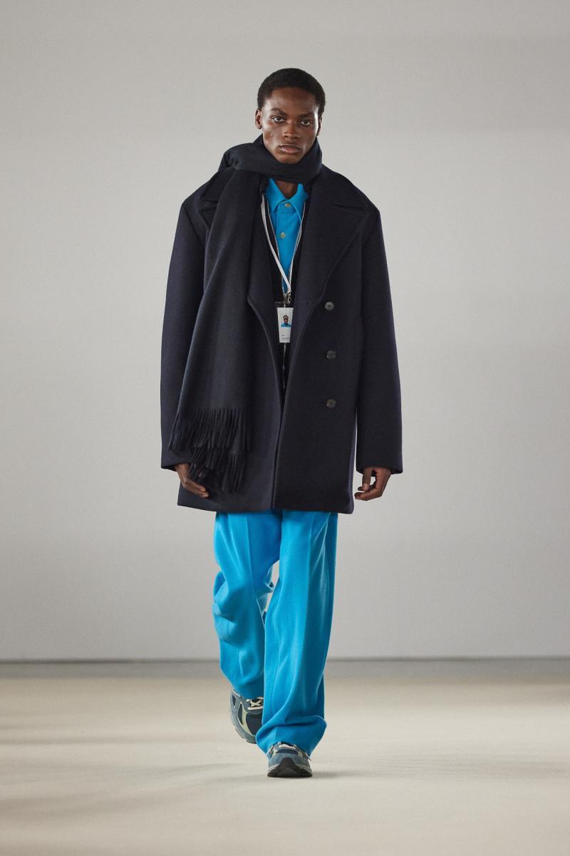 Auralee fw24 runway press look 11