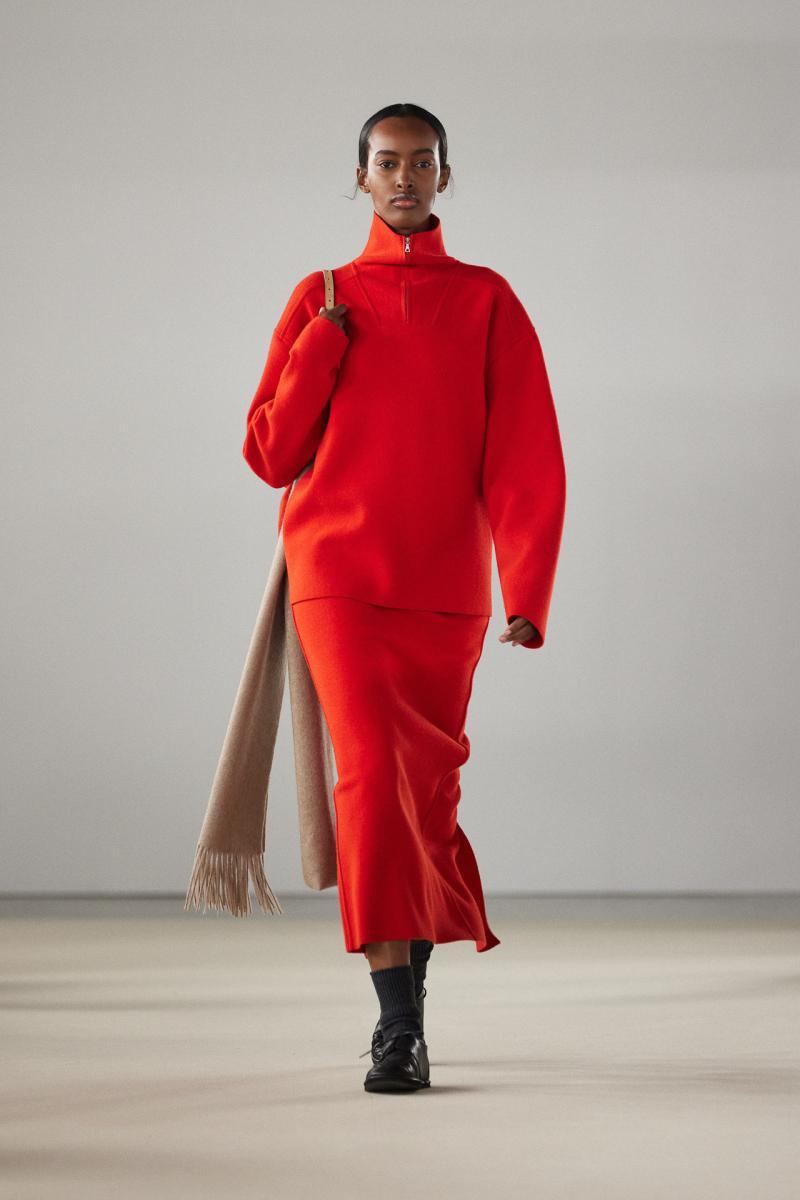 Auralee fw24 runway press look 12