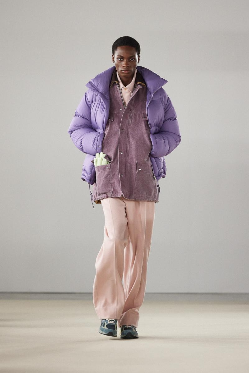 Auralee fw24 runway press look 31