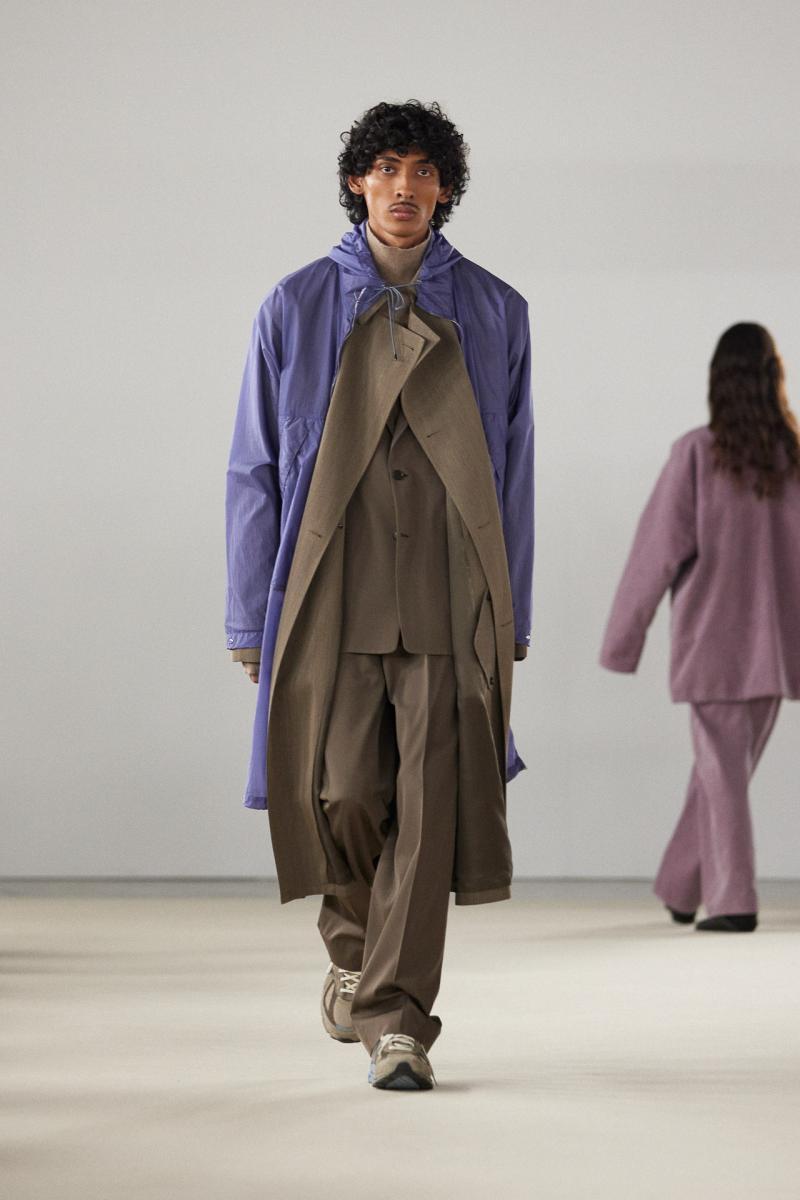 Auralee fw24 runway press look 33