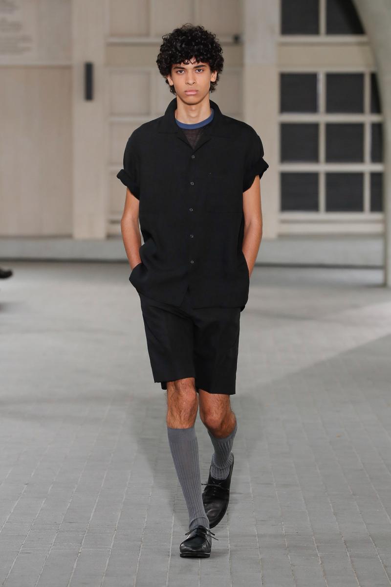 Auralee ss24 runway press look09