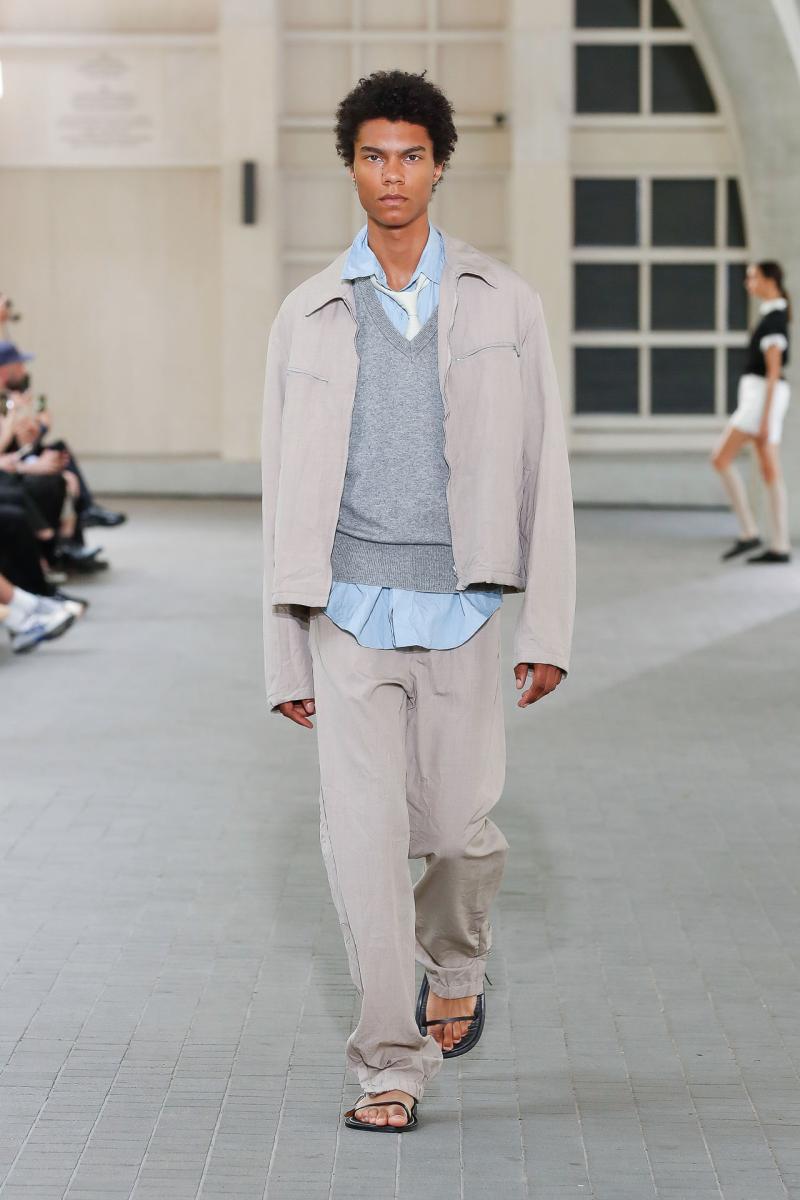 Auralee ss24 runway press look21