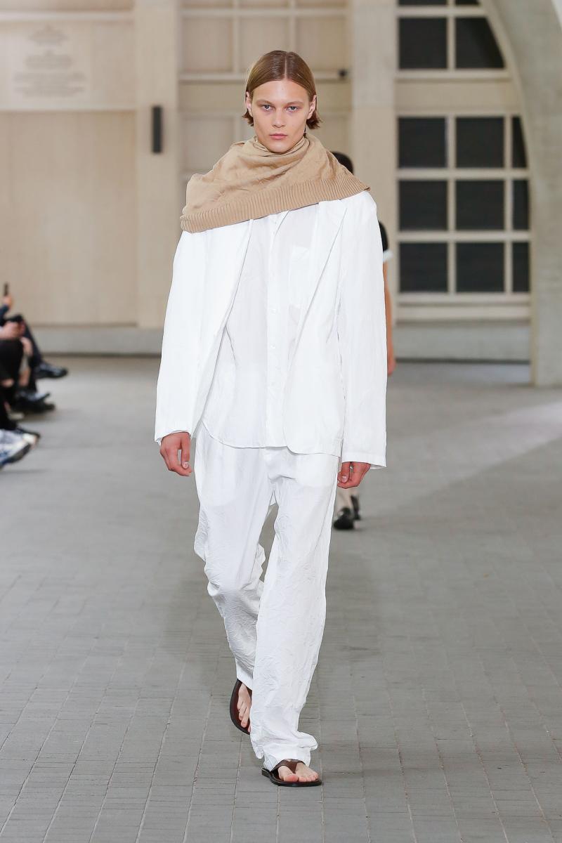 Auralee ss24 runway press look23