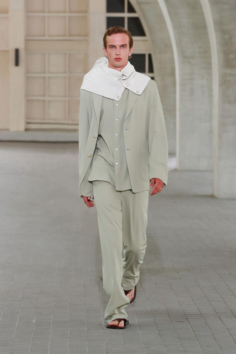 Auralee ss24 runway press look25