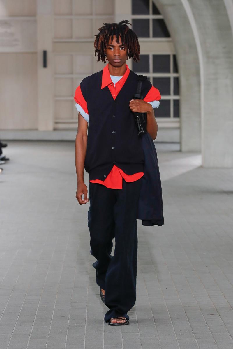 Auralee ss24 runway press look37