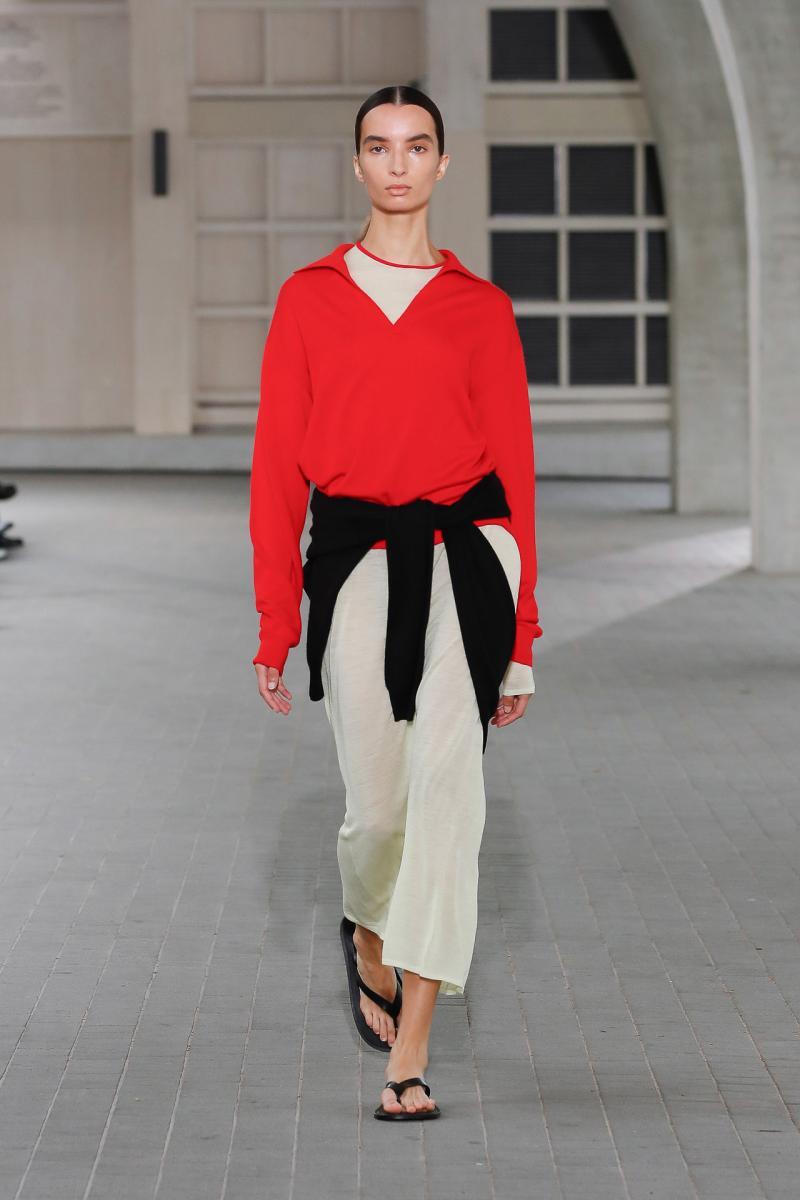 Auralee ss24 runway press look38