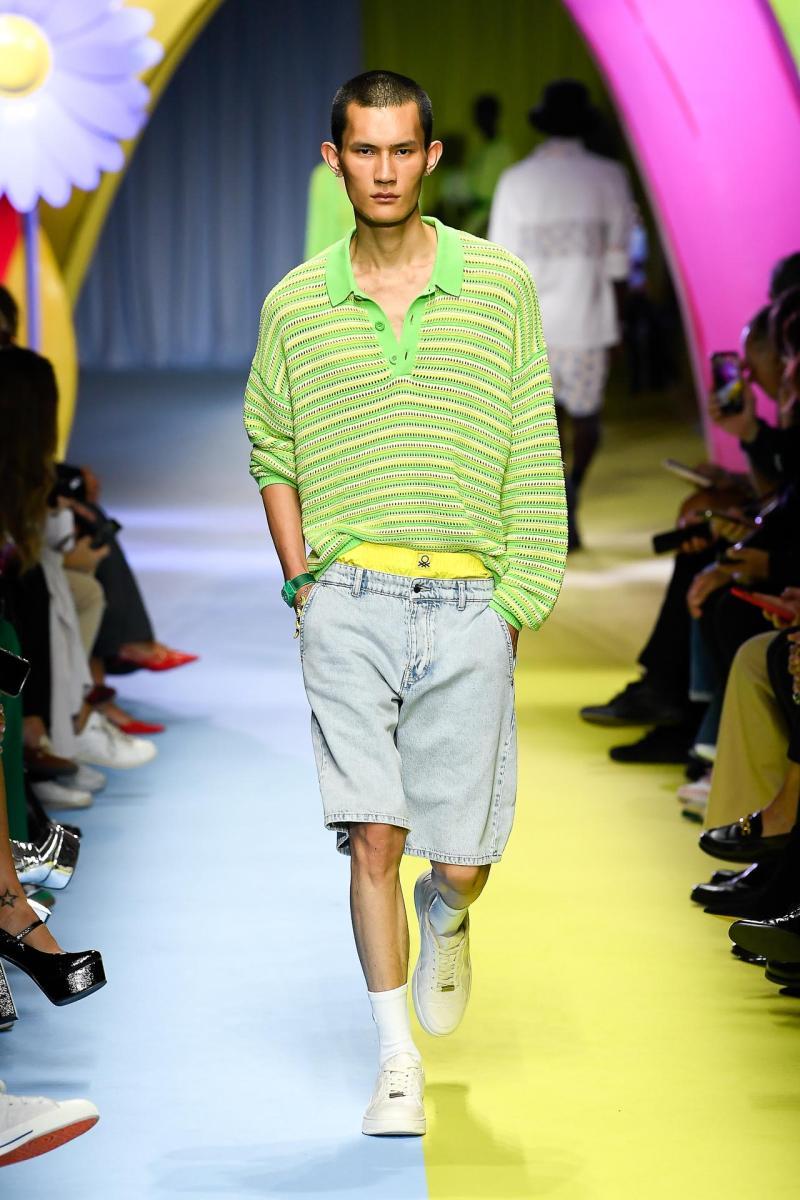 Benetton SS24 catwalk press look40
