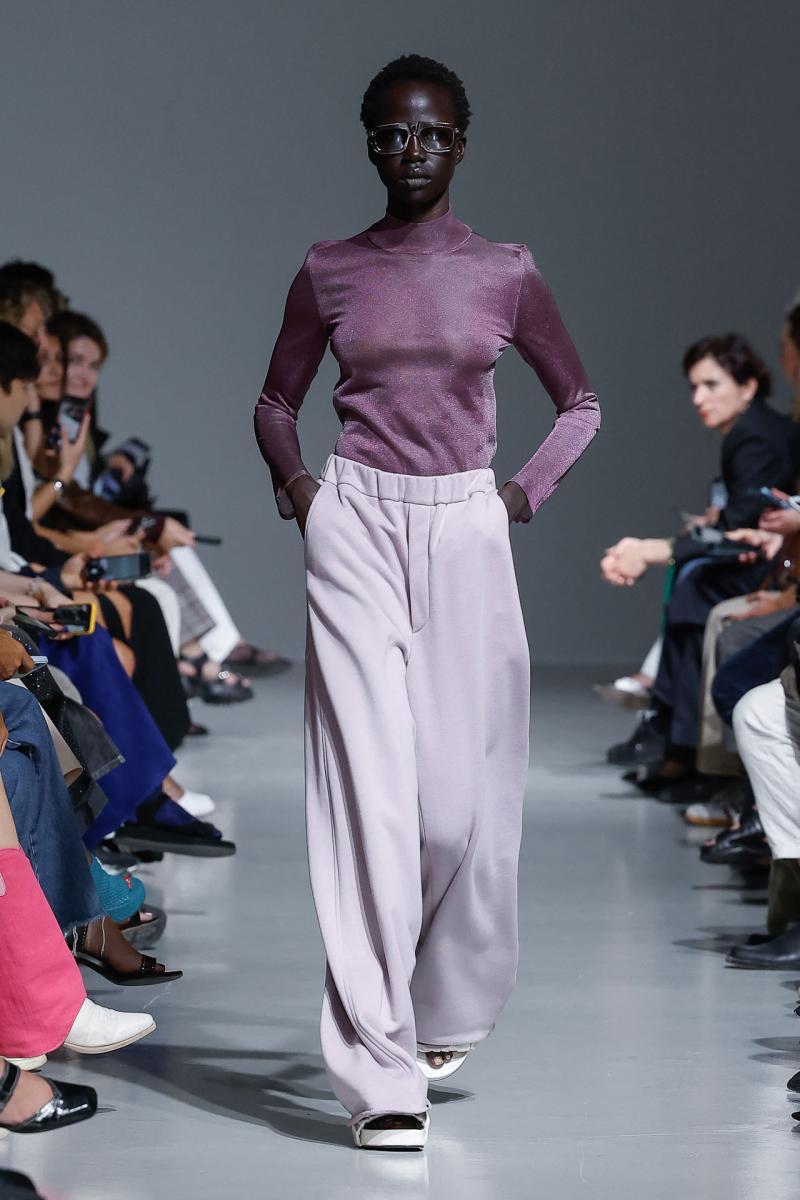 Gauchere ss24 runway press look35