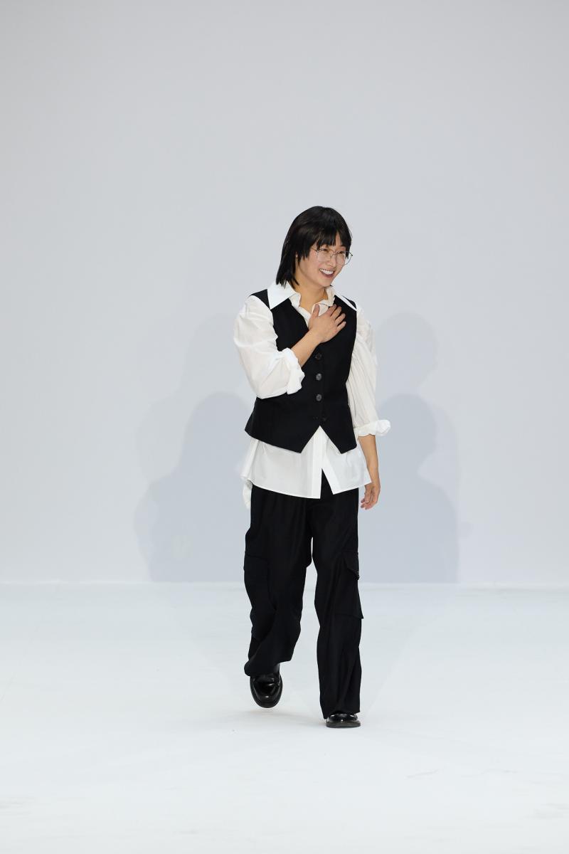Kimhekim ss24 runway press look40