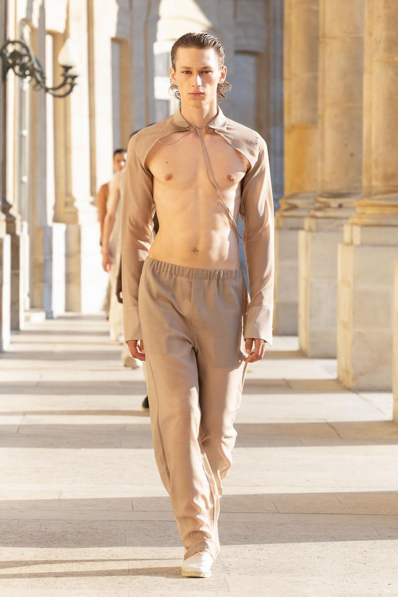 LUDOVIC DE SAINT SERNIN PARIS MENS FASHION WEEK SS24 MUSEE DES A