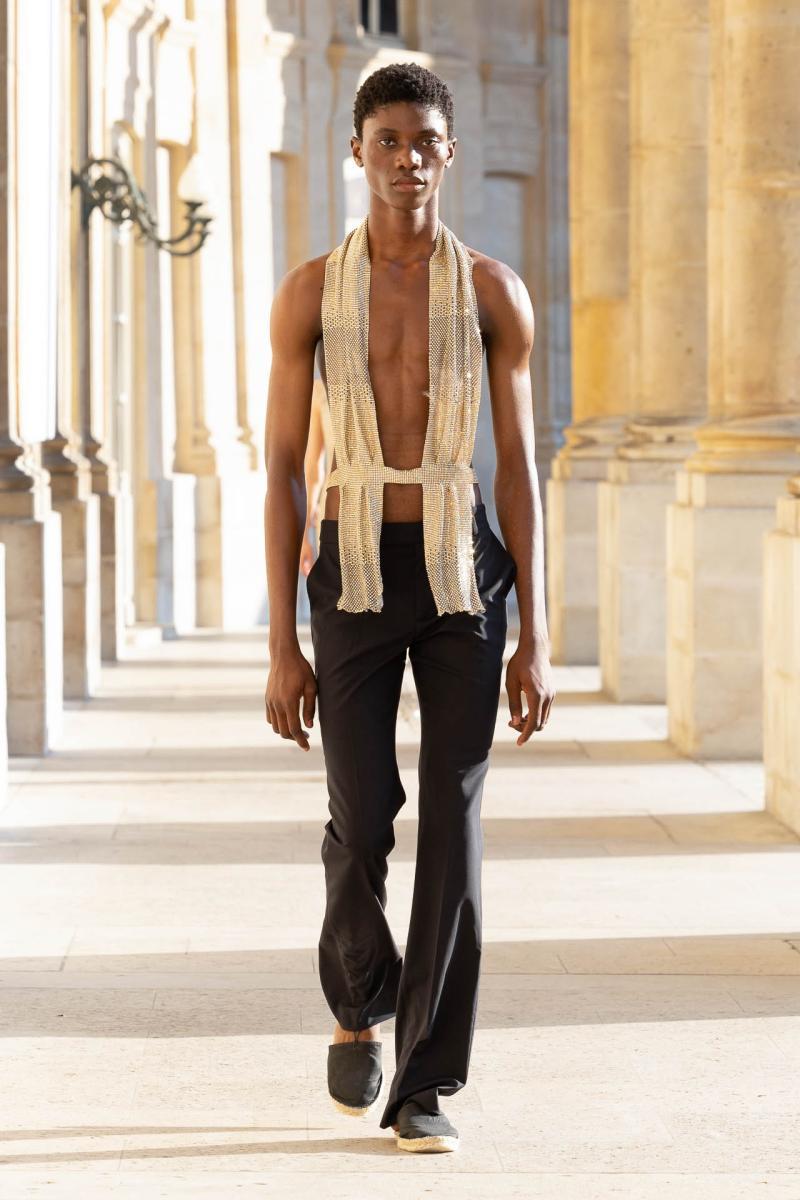 LUDOVIC DE SAINT SERNIN PARIS MENS FASHION WEEK SS24 MUSEE DES A