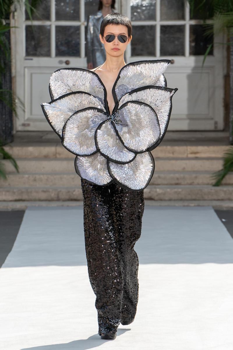 Rahul Mishra fashion show, Couture Couture Fall Winter 2023, Paris Fashion Week.Photo by Valerio Mezzanotti