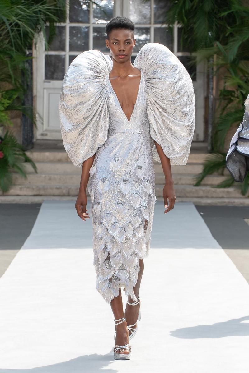 Rahul Mishra fashion show, Couture Couture Fall Winter 2023, Paris Fashion Week.Photo by Valerio Mezzanotti