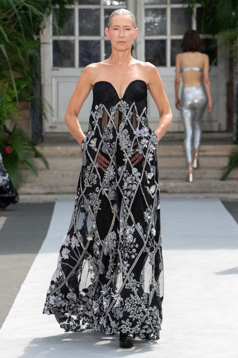 Rahul Mishra fashion show, Couture Couture Fall Winter 2023, Paris Fashion Week.Photo by Valerio Mezzanotti