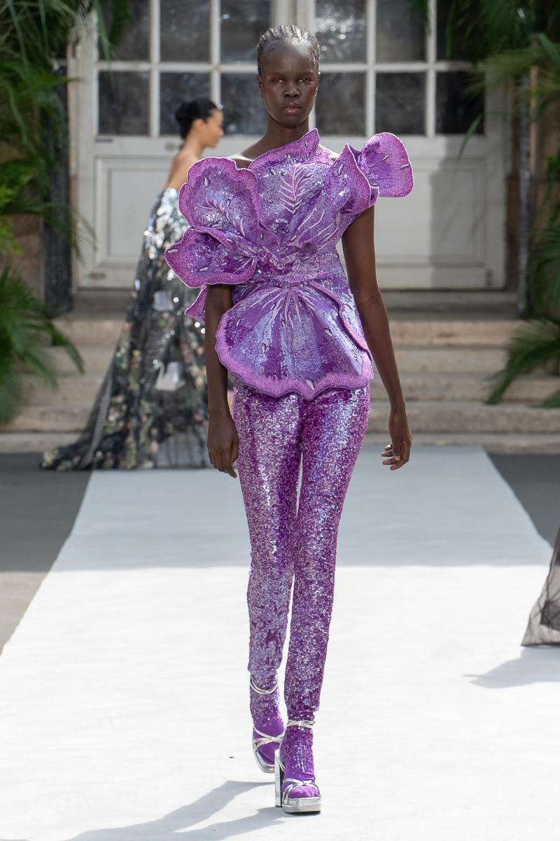 Rahul Mishra fashion show, Couture Couture Fall Winter 2023, Paris Fashion Week.Photo by Valerio Mezzanotti
