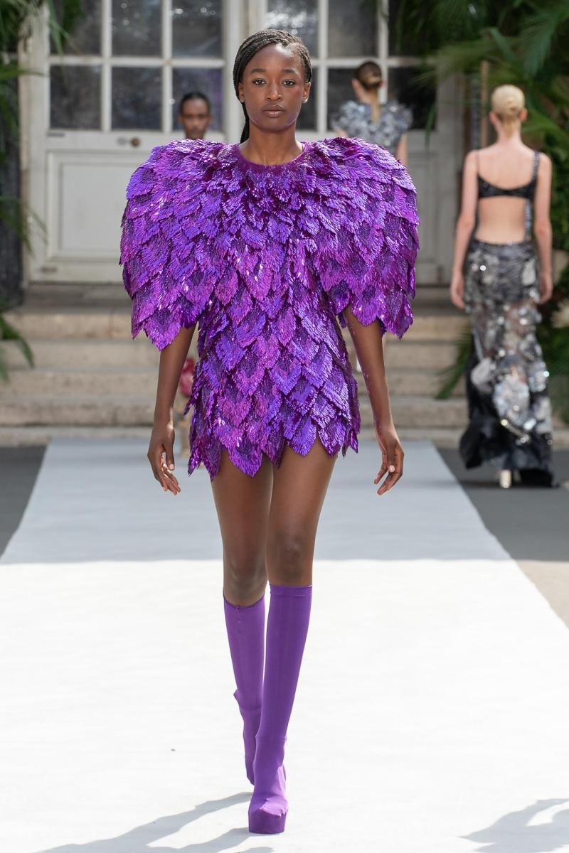 Rahul Mishra fashion show, Couture Couture Fall Winter 2023, Paris Fashion Week.Photo by Valerio Mezzanotti