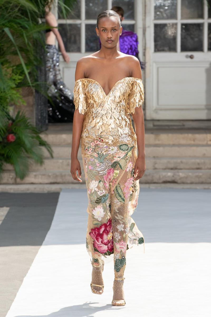 Rahul Mishra fashion show, Couture Couture Fall Winter 2023, Paris Fashion Week.Photo by Valerio Mezzanotti