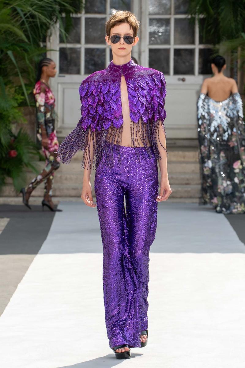 Rahul Mishra fashion show, Couture Couture Fall Winter 2023, Paris Fashion Week.Photo by Valerio Mezzanotti