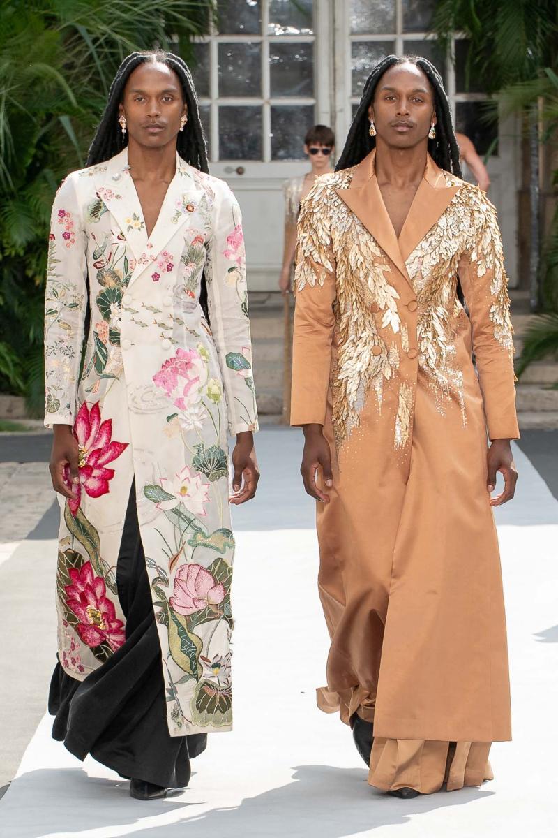 Rahul Mishra fashion show, Couture Couture Fall Winter 2023, Paris Fashion Week.Photo by Valerio Mezzanotti