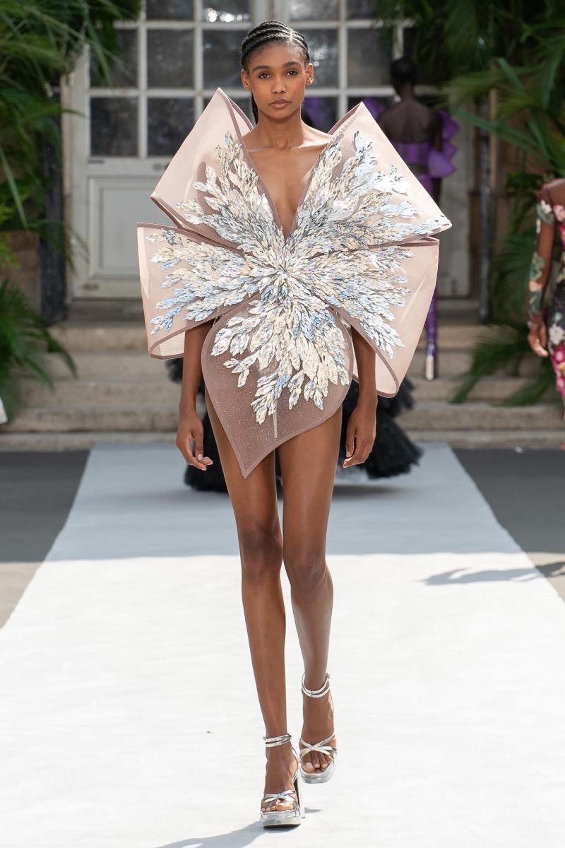 Rahul Mishra fashion show, Couture Couture Fall Winter 2023, Paris Fashion Week.Photo by Valerio Mezzanotti