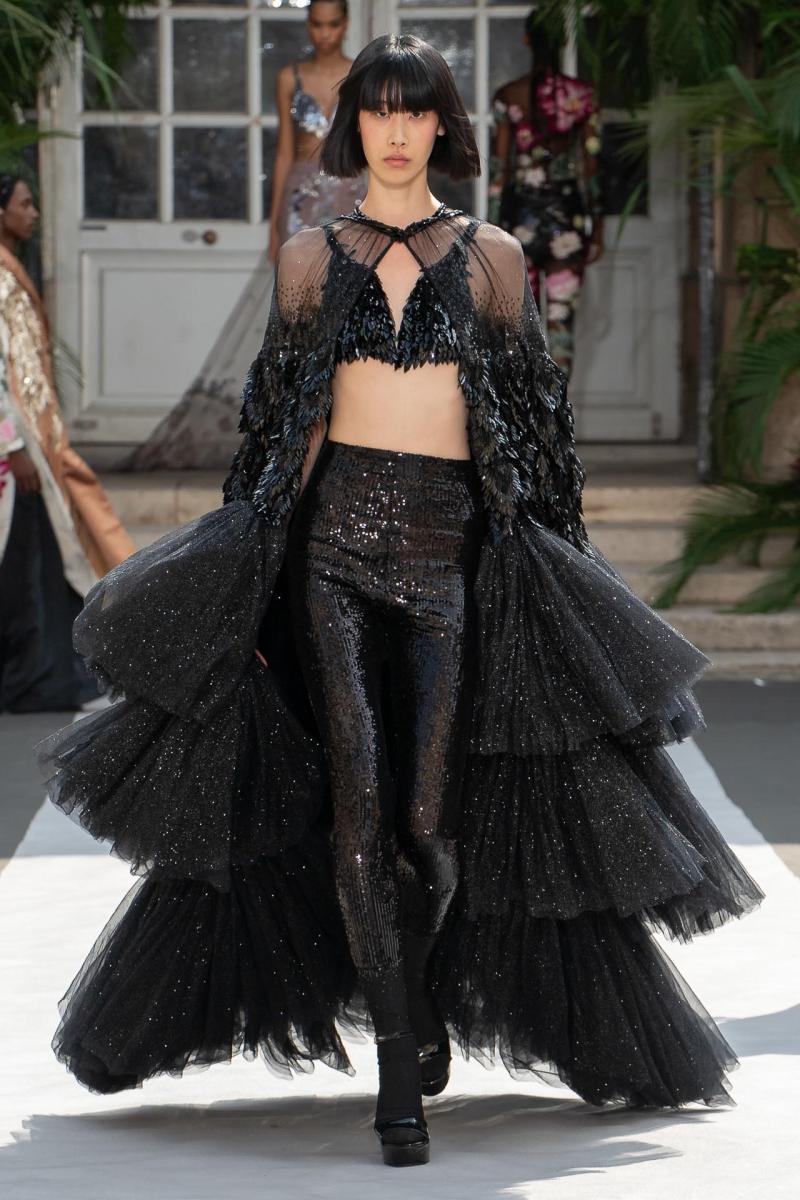 Rahul Mishra fashion show, Couture Couture Fall Winter 2023, Paris Fashion Week.Photo by Valerio Mezzanotti