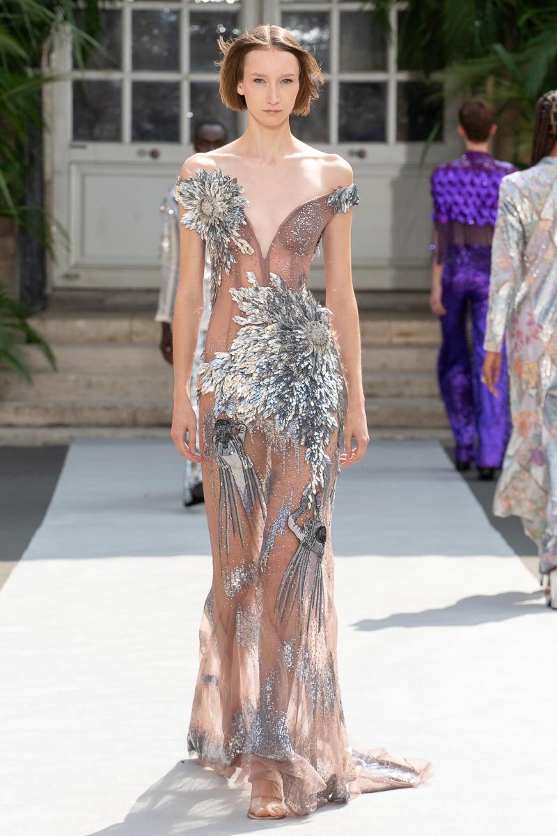 Rahul Mishra fashion show, Couture Couture Fall Winter 2023, Paris Fashion Week.Photo by Valerio Mezzanotti