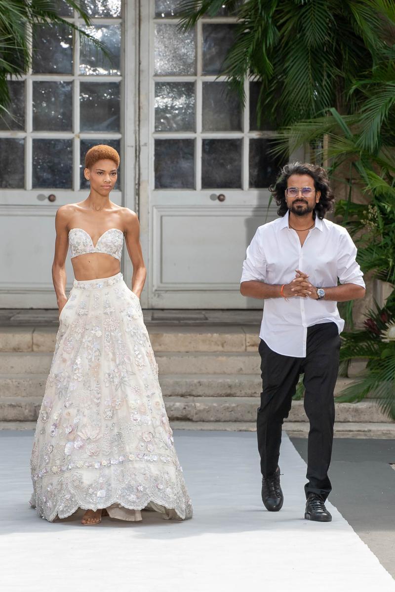 Rahul Mishra fashion show, Couture Couture Fall Winter 2023, Paris Fashion Week.Photo by Valerio Mezzanotti