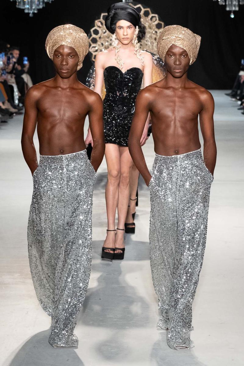 Rahul Mishra Fashion show, Runway, Couture FSpring Summer 2024, Paris Fashion Week