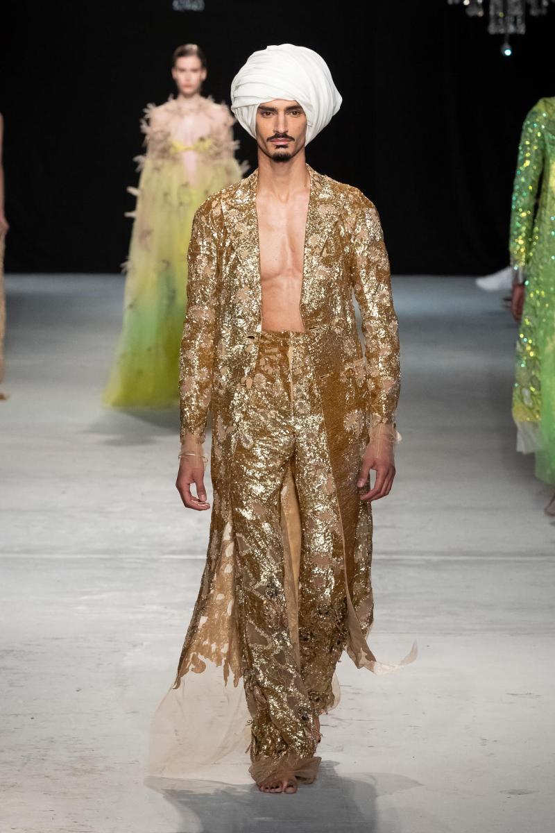 Rahul Mishra Fashion show, Runway, Couture FSpring Summer 2024, Paris Fashion Week