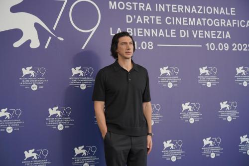 Photocall: WHITE NOISE -- Actor Adam DriverCredits_La_Biennale_di_Venezia_-_Foto_ASAC__ph_Andrea_Avezz