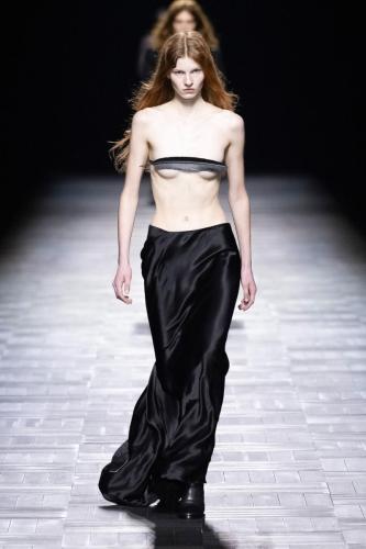 Ann Demeulemeester fashion show, Fall Winter 2023, Paris Fashion Week.
