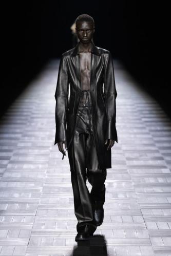 Ann Demeulemeester fashion show, Fall Winter 2023, Paris Fashion Week.