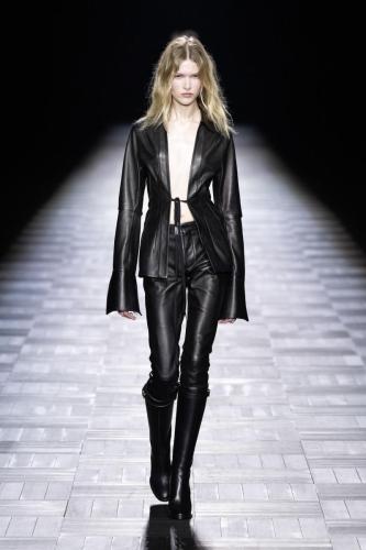 Ann Demeulemeester fashion show, Fall Winter 2023, Paris Fashion Week.