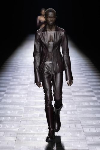 Ann Demeulemeester fashion show, Fall Winter 2023, Paris Fashion Week.