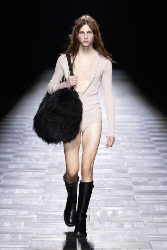 Ann Demeulemeester fashion show, Fall Winter 2023, Paris Fashion Week.