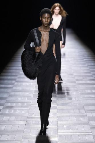 Ann Demeulemeester fashion show, Fall Winter 2023, Paris Fashion Week.