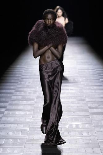 Ann Demeulemeester fashion show, Fall Winter 2023, Paris Fashion Week.