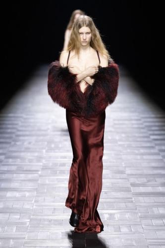 Ann Demeulemeester fashion show, Fall Winter 2023, Paris Fashion Week.