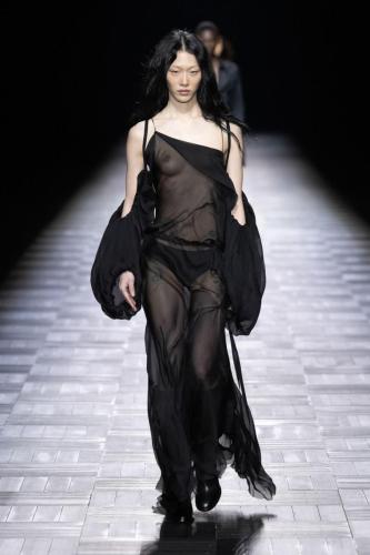 Ann Demeulemeester fashion show, Fall Winter 2023, Paris Fashion Week.