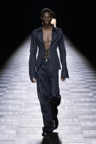 Ann Demeulemeester fashion show, Fall Winter 2023, Paris Fashion Week.