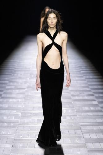 Ann Demeulemeester fashion show, Fall Winter 2023, Paris Fashion Week.